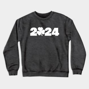 St Patricks Day 2024 in White Crewneck Sweatshirt